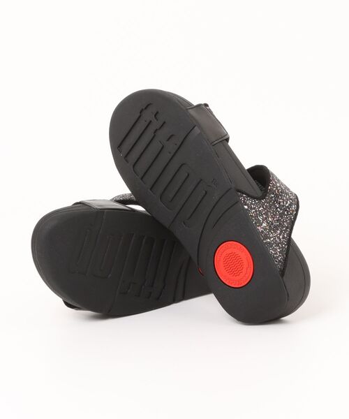 fitflop(フィットフロップ)の「LULU MULTI-TONAL GLITTER SLIDES(サンダル・レディース・ブラック/ピンク/ライトブルー・US8/US7/US6/US5)」の5枚目の写真