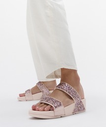 fitflop | LULU MULTI-TONAL GLITTER SLIDES(サンダル)