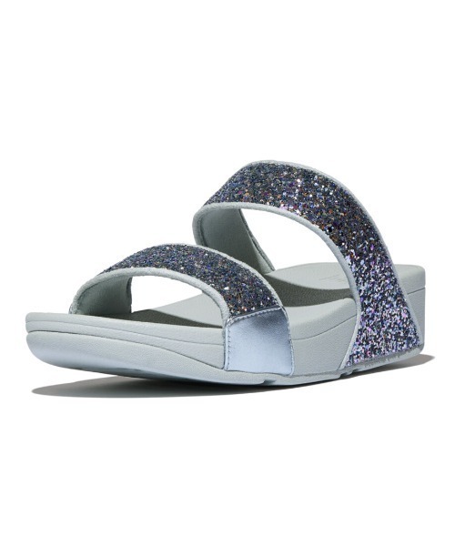 fitflop(フィットフロップ)の「LULU MULTI-TONAL GLITTER SLIDES(サンダル・レディース・ブラック/ピンク/ライトブルー/ゴールド系/ブルー・US8/US7/US6/US5)」の10枚目の写真