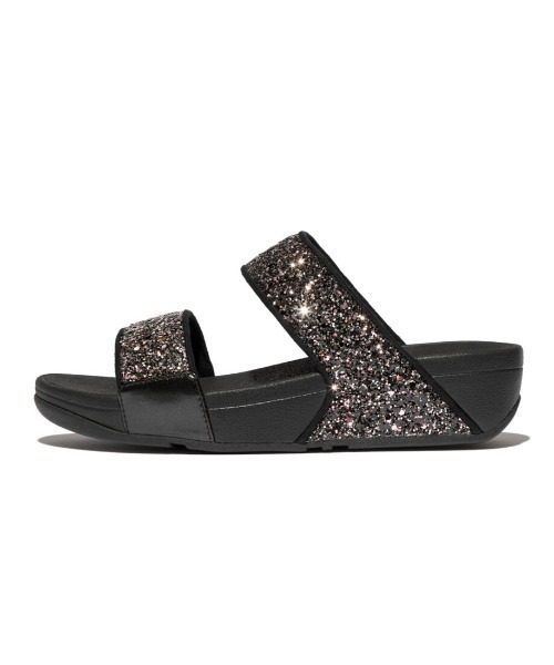 fitflop(フィットフロップ)の「LULU MULTI-TONAL GLITTER SLIDES(サンダル・レディース・ブラック/ピンク/ライトブルー/ゴールド系/ブルー・US8/US7/US6/US5)」の12枚目の写真