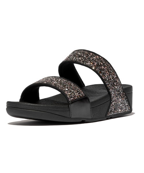 fitflop(フィットフロップ)の「LULU MULTI-TONAL GLITTER SLIDES(サンダル・レディース・ブラック/ピンク/ライトブルー/ゴールド系/ブルー・US8/US7/US6/US5)」の9枚目の写真