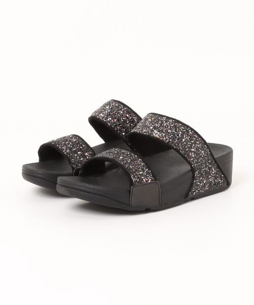 fitflop(フィットフロップ)の「LULU MULTI-TONAL GLITTER SLIDES(サンダル・レディース・ブラック/ピンク/ライトブルー/ゴールド系/ブルー・US8/US7/US6/US5)」の13枚目の写真