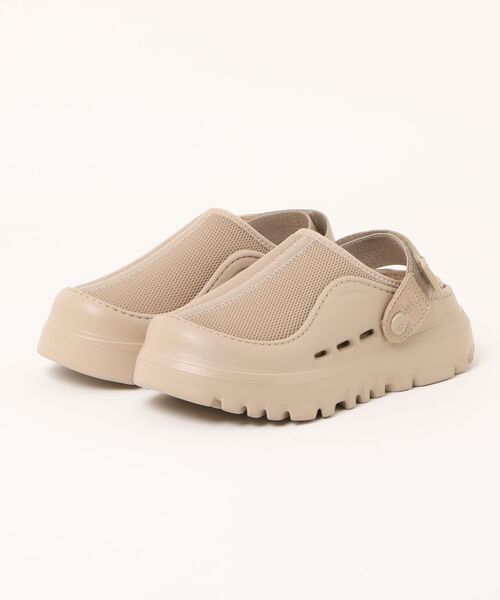 最終価格‼️UGG サンドベージュ　25㎝ アグ UGG アグ 厚底 サンダル コウラ プラットフォーム ベージュ