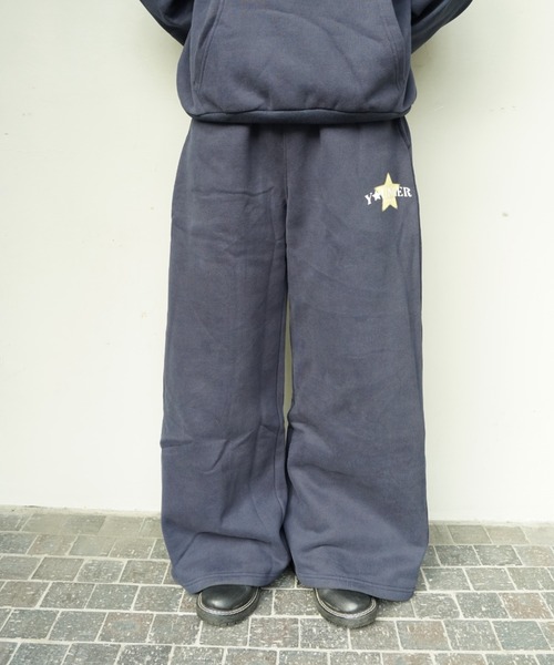 Soaking star logo buggy sweat pants（スウェットパンツ