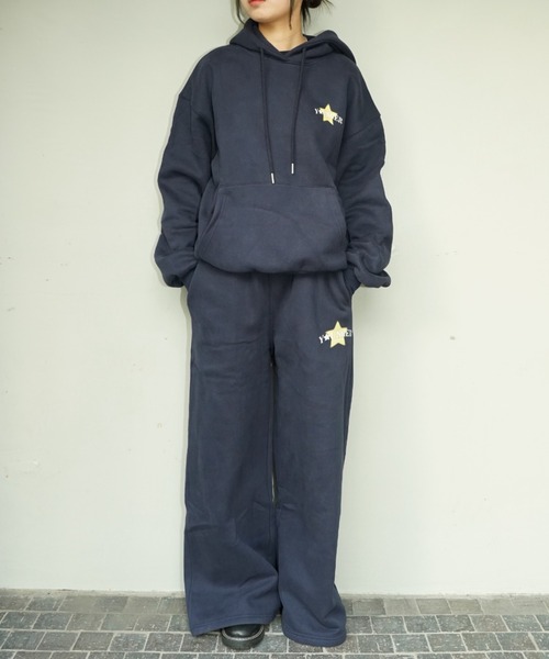 Soaking star logo buggy sweat pants（スウェットパンツ