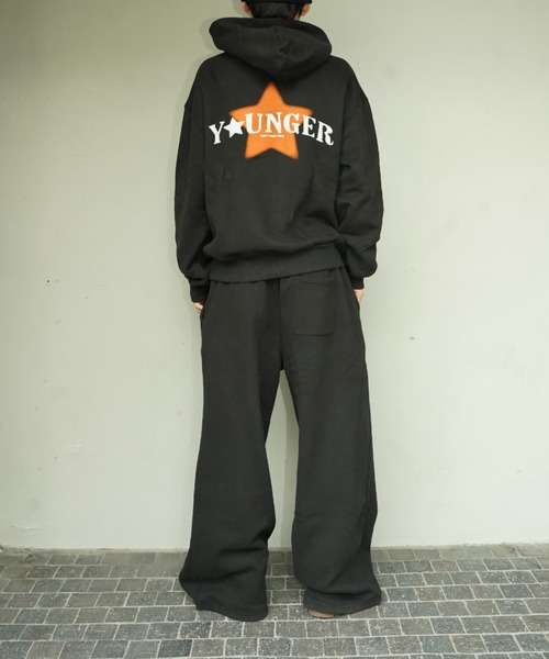 Soaking star logo buggy sweat pants（スウェットパンツ