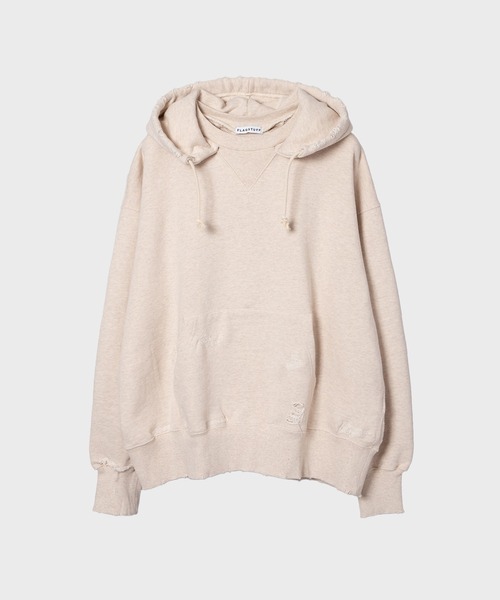 24SS‑FS‑27 BORO AFTER HOODIE — худи с эффектом боро, весна‑лето 24