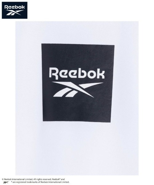 Reebok（リーボック）の「【吸水速乾】Reebok ボックスロゴTシャツ（Tシャツ/カットソー・キッズ・ホワイト/ブラック・130/140/150/160）」の9枚目の写真