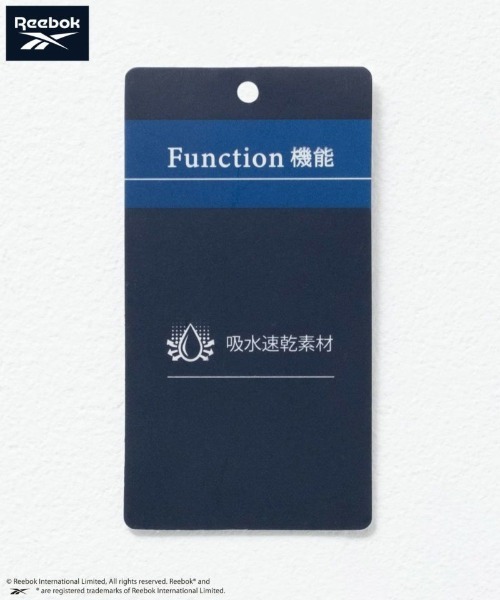 Reebok（リーボック）の「【吸水速乾】Reebok ボックスロゴTシャツ（Tシャツ/カットソー・キッズ・ホワイト/ブラック・130/140/150/160）」の3枚目の写真