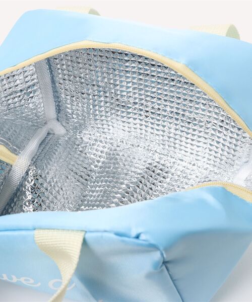 FOUND GOOD（ファウンドグッド）の「ホレイランチBOXバッグ（お弁当箱・レディース・ブルー系/イエロー系・FREE）」の5枚目の写真