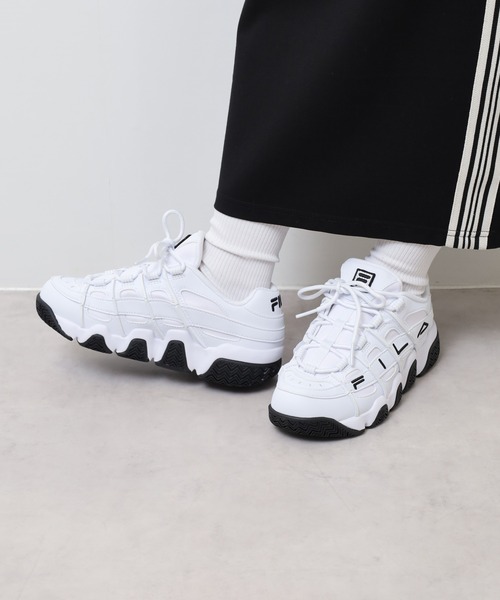 FILA(フィラ)の「FILA BARRICADE XT97/バリケードXT97 バスケットボールシューズ 厚底スニーカー(スニーカー・レディース・ブラック/ホワイト・26/25/24.5/24/23.5/27/23)」の17枚目の写真