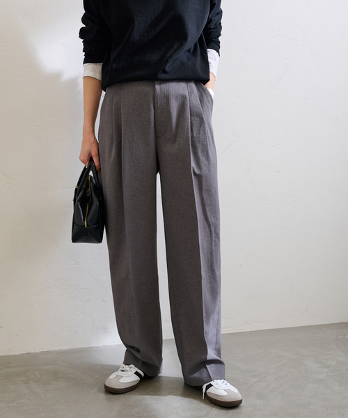 フレームワーク　撥水　パンツ セール】撥水強撚PEバレルパンツ（スラックス）｜FRAMeWORK