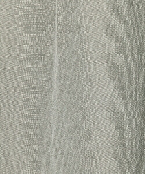 リネンキュプラシルクコンパクト クルーネックワンピース（ワンピース