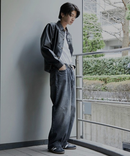 EDWIN(エドウィン)の「EDWIN エドウィン ワイドストレート デニムパンツ バギージーンズ(デニムパンツ・メンズ・ブラック系その他/インディゴブルー/ブラック系その他2/ライトインディゴブルー・X-LARGE/LARGE/MEDIUM/SMALL)」の7枚目の写真