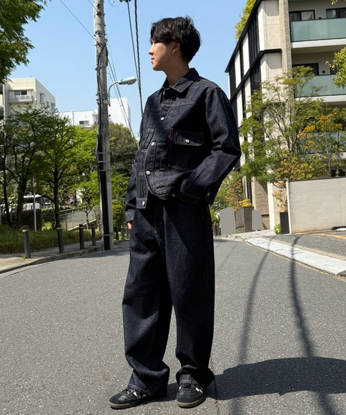 EDWIN(エドウィン)の「EDWIN エドウィン ワイドストレート デニムパンツ バギージーンズ(デニムパンツ・メンズ・ブラック系その他/インディゴブルー/ブラック系その他2/ライトインディゴブルー・X-LARGE/LARGE/MEDIUM/SMALL)」の15枚目の写真