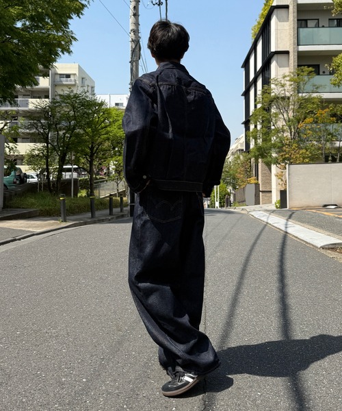 EDWIN(エドウィン)の「EDWIN エドウィン ワイドストレート デニムパンツ バギージーンズ(デニムパンツ・メンズ・ブラック系その他/インディゴブルー/ブラック系その他2/ライトインディゴブルー・X-LARGE/LARGE/MEDIUM/SMALL)」の16枚目の写真