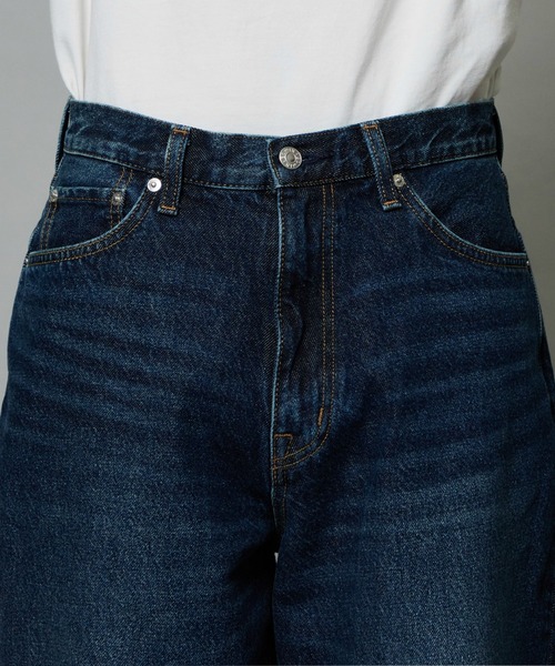 EDWIN（エドウィン）の「EDWIN エドウィン ワイドストレート デニムパンツ バギージーンズ（デニムパンツ・メンズ・ブラック系その他/インディゴブルー/ブラック系その他2/ライトインディゴブルー/ブルー系その他/ダークインディゴブルー・X-LARGE/LARGE/MEDIUM/SMALL/X-SMALL）」の11枚目の写真