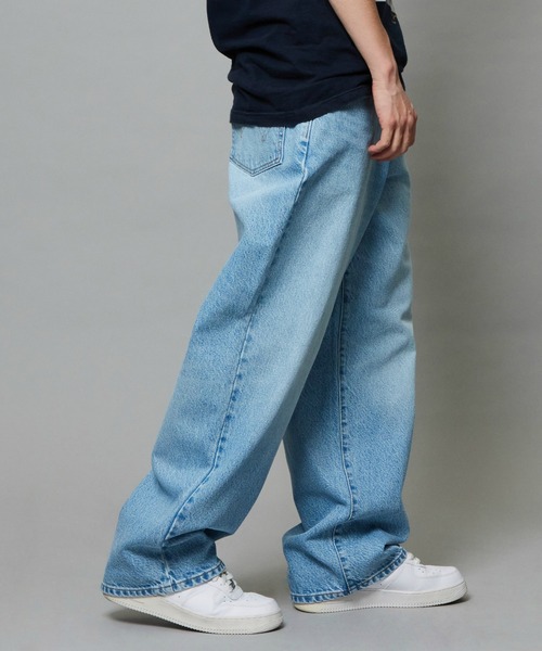 EDWIN（エドウィン）の「EDWIN エドウィン ワイドストレート デニムパンツ バギージーンズ（デニムパンツ・メンズ・ブラック系その他/インディゴブルー/ブラック系その他2/ライトインディゴブルー/ブルー系その他/ダークインディゴブルー・X-LARGE/LARGE/MEDIUM/SMALL/X-SMALL）」の18枚目の写真