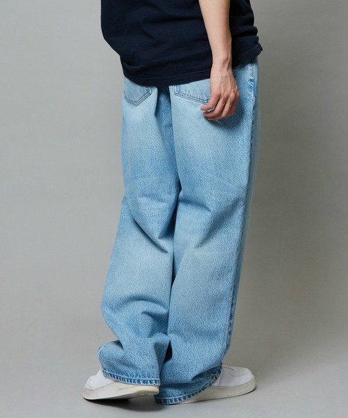 EDWIN（エドウィン）の「EDWIN エドウィン ワイドストレート デニムパンツ バギージーンズ（デニムパンツ・メンズ・ブラック系その他/インディゴブルー/ブラック系その他2/ライトインディゴブルー/ブルー系その他/ダークインディゴブルー・X-LARGE/LARGE/MEDIUM/SMALL/X-SMALL）」の19枚目の写真