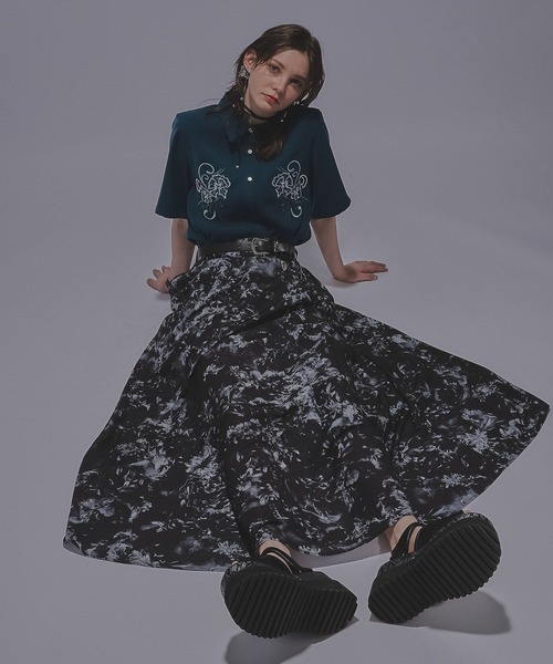 HARE　トロミシシュウミドルシャツ HARE｜トロミシシュウミドルシャツ | Rakuten Fashion(楽天