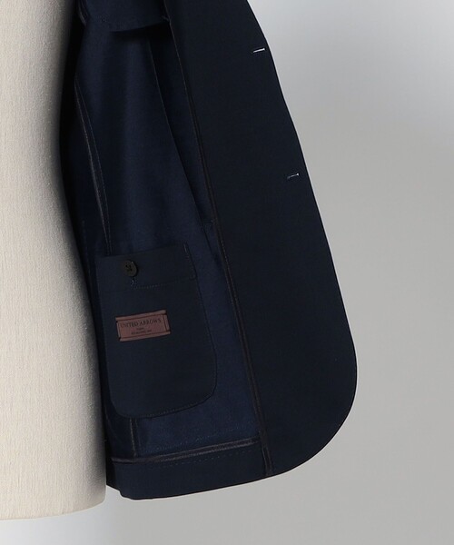 UNITED ARROWS(ユナイテッドアローズ)の「46ゲージ ギャバジン シングル3ボタン テーラードジャケット COMFORT EASY-MODEL -撥水-(テーラードジャケット・メンズ・ネイビー/ダークグレー・50/48/46/44/52)」の16枚目の写真