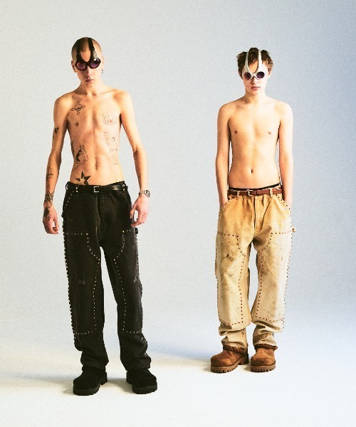 DISCOVERED（ディスカバード）の「DISCOVERED BRAID STRAP ENGINEER BOOTS（ブーツ・メンズ・キャメル/ブラック系その他/ブラック/その他・39/40/41/42/43/44）」の5枚目の写真