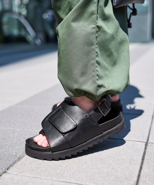 ENDER PRODUCTS（エンダープロダクツ）の「ハイシャークソールクロスベルトサンダル【ENDER PRODUCTS/エンダープロダクツ】（サンダル・メンズ・ブラック系その他3・M/L）」の11枚目の写真