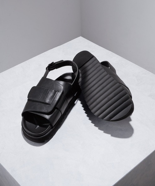 ENDER PRODUCTS（エンダープロダクツ）の「ハイシャークソールクロスベルトサンダル【ENDER PRODUCTS/エンダープロダクツ】（サンダル・メンズ・ブラック系その他3・M/L）」の20枚目の写真