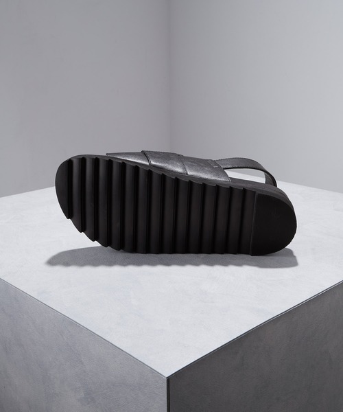 ENDER PRODUCTS（エンダープロダクツ）の「ハイシャークソールクロスベルトサンダル【ENDER PRODUCTS/エンダープロダクツ】（サンダル・メンズ・ブラック系その他3・M/L）」の14枚目の写真