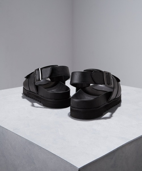 ENDER PRODUCTS（エンダープロダクツ）の「ハイシャークソールクロスベルトサンダル【ENDER PRODUCTS/エンダープロダクツ】（サンダル・メンズ・ブラック系その他3・M/L）」の15枚目の写真