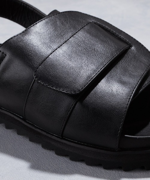 ENDER PRODUCTS（エンダープロダクツ）の「ハイシャークソールクロスベルトサンダル【ENDER PRODUCTS/エンダープロダクツ】（サンダル・メンズ・ブラック系その他3・M/L）」の17枚目の写真