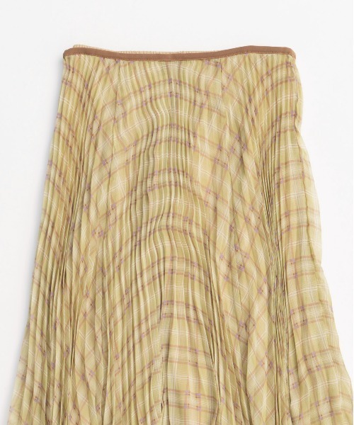 MAISON SPECIAL(メゾンスペシャル)の「Circular Pleated Plaid Skirt/サーキュラープリーツチェックスカート【MAISON SPECIAL/メゾンスペシャル】(スカート・レディース・ブルー/ブラック/グリーン・38/36)」の13枚目の写真