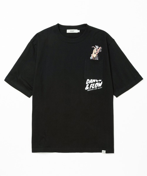 rehacer（レアセル）の「rehacer : Dance Flow Relax Fit T-shirt / ダンスフロー リラックス フィット Tシャツ（Tシャツ/カットソー・メンズ・ブラック/ホワイト・X-LARGE/LARGE/MEDIUM/SMALL）」の10枚目の写真