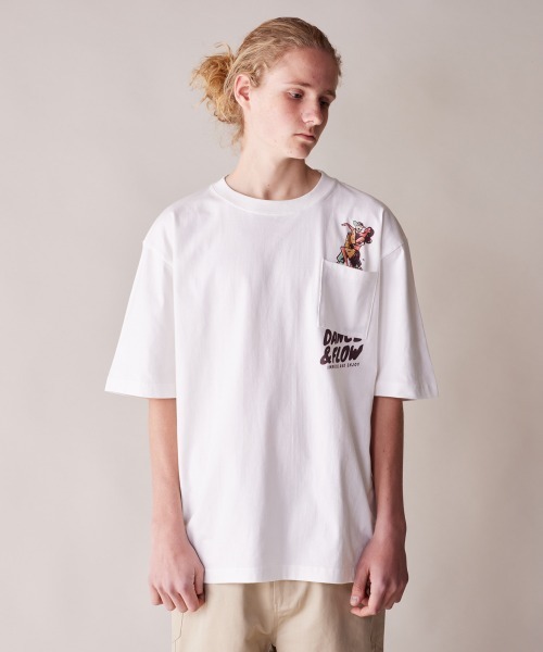 rehacer（レアセル）の「rehacer : Dance Flow Relax Fit T-shirt / ダンスフロー リラックス フィット Tシャツ（Tシャツ/カットソー・メンズ・ブラック/ホワイト・X-LARGE/LARGE/MEDIUM/SMALL）」の9枚目の写真