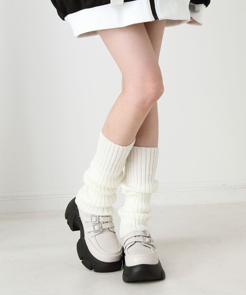DearMyLove(ディアマイラブ)の「厚底Wビジューバックルローファーパンプス(パンプス・レディース・ブラック/ブラック系その他/オフホワイト・25cm/24.5cm/24cm/23.5cm/23cm/22.5cm)」の22枚目の写真