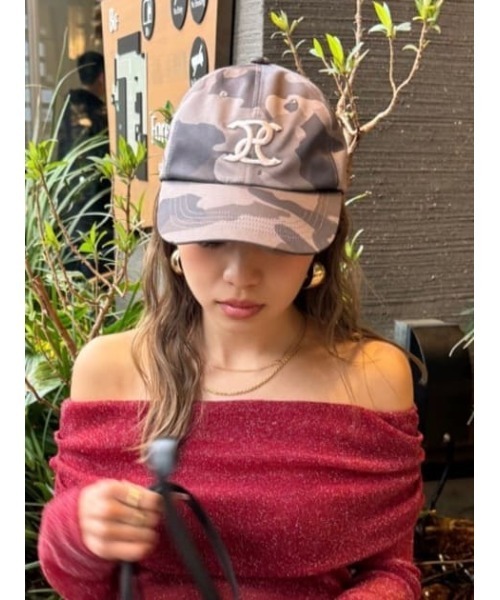 rienda(リエンダ)の「RRレディーキャップ(キャップ・レディース・ブラウン系その他・FREE)」の3枚目の写真