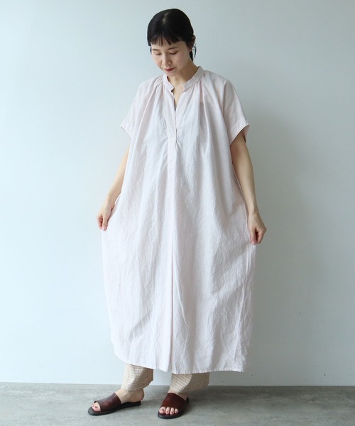 yuni(ユニ )の「プロダクトダイ カフタンワンピース(ワンピース・レディース・イエロー/ブラック/ピンク・FREE)」の21枚目の写真