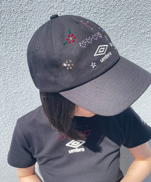 【UMBRO × Casselini】ストーンCAP ブラック UMBRO × Casselini] ストーンCAP（キャップ）｜Casselini
