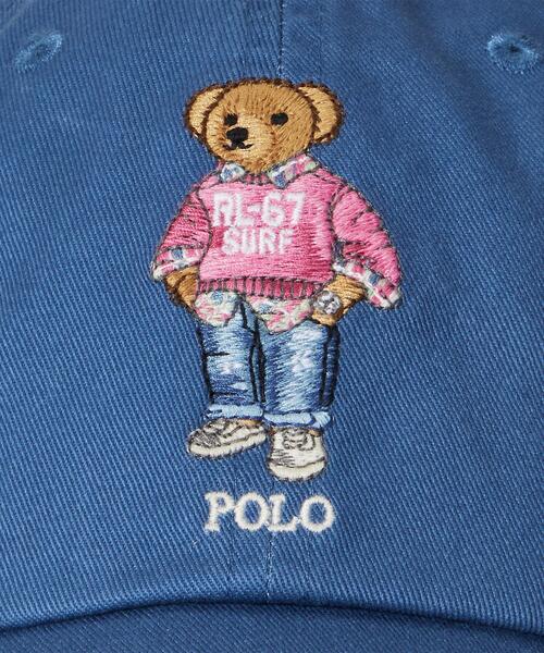 Polo ベア デニム ボール キャップ （キャップ）｜POLO RALPH
