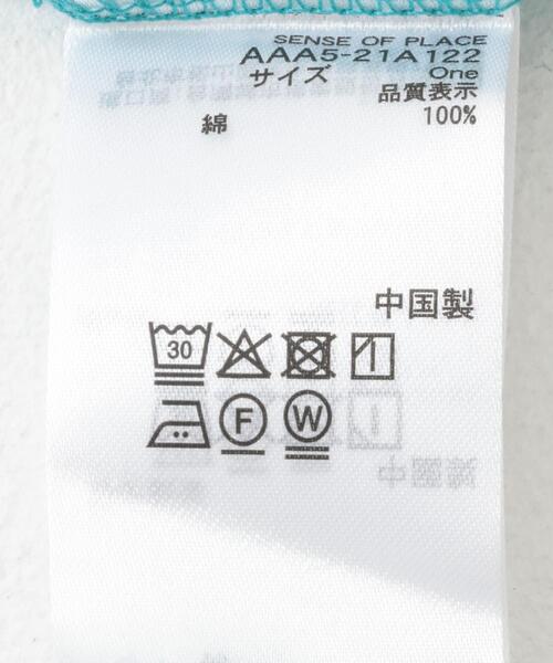 SENSE OF PLACE by URBAN RESEARCH(センスオブプレイスバイアーバンリサーチ)の「ショルダータックフレアカットトップ(Tシャツ/カットソー・レディース・グリーン/ブラック/オフホワイト・ONE)」の16枚目の写真