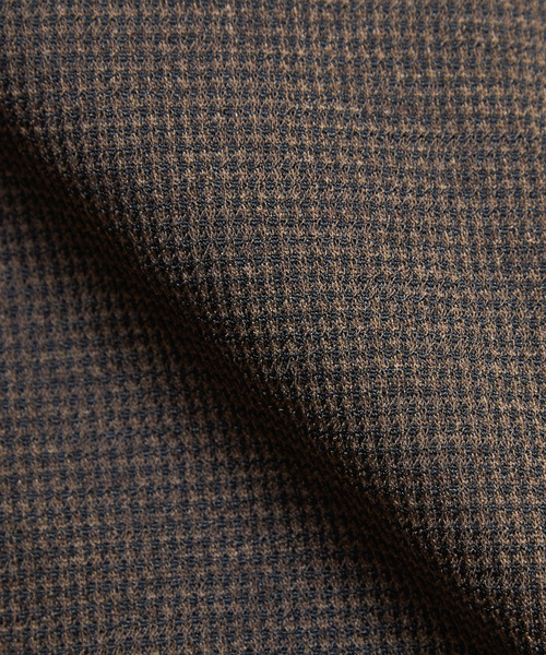 MEN'S MELROSE（メンズメルローズ）の「パリネチドリボタンレスカーディガン（カーディガン/ボレロ・メンズ・グレー/ネイビー/ホワイト×ブラック/ブラウン・2/4/3）」の20枚目の写真