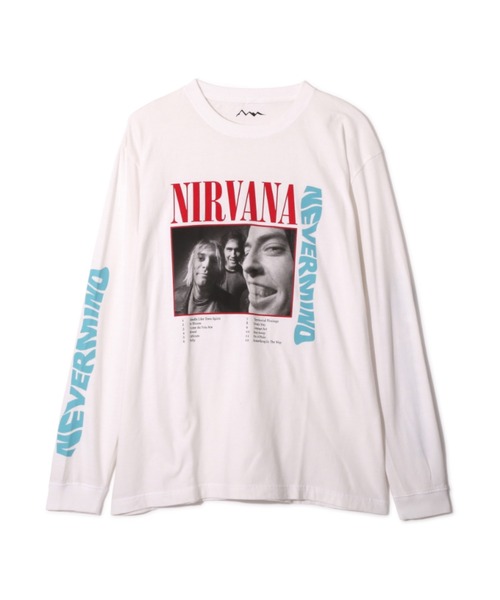 NIRVANA/ニルヴァーナ/NEVERMIND L/S TEE/コラボロンT《メンズ