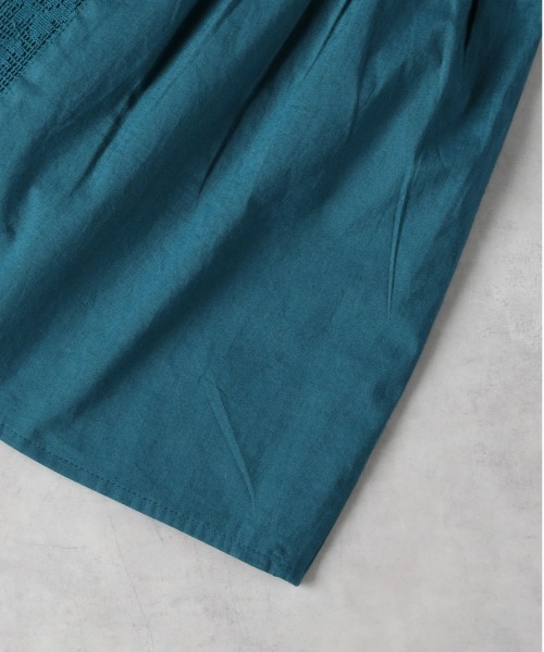 Right-on（ライトオン）の「【HONEYSUCKLE ROSE】レースプルオーバーブラウス（シャツ/ブラウス・レディース・グリーン/レッド/オフホワイト・M/L）」の10枚目の写真