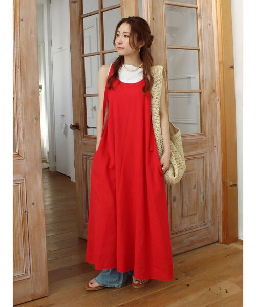 Ungrid(アングリッド)の「ショルダータックボックスシルエットタンクトップ(タンクトップ・レディース・その他1/ブラック/オフホワイト・FREE)」の10枚目の写真