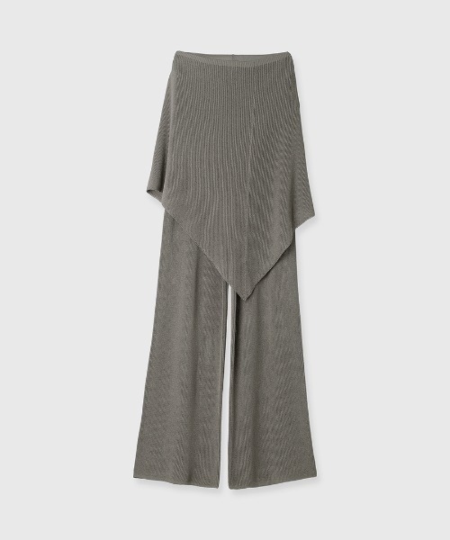 CREDONA（クレドナ）の「ACETATE KNIT PANTS/アセテートニットパンツ（その他パンツ・レディース・ブラック/グレー系その他・FREE）」の20枚目の写真