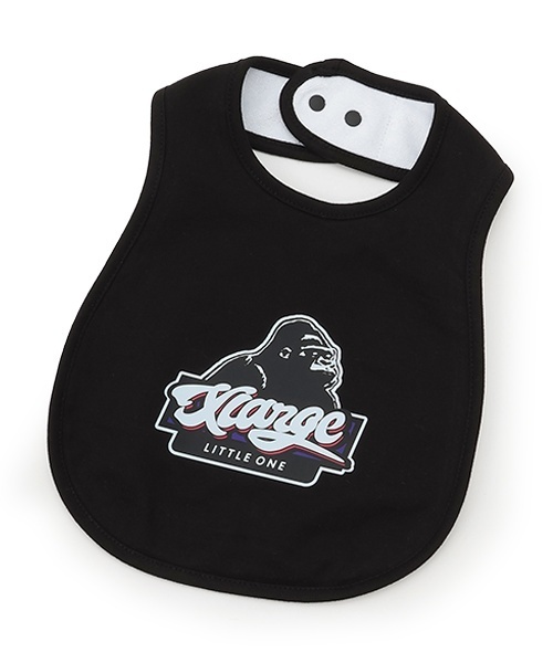 XLARGE KIDS（エクストララージキッズ）の「OGゴリラ&ロゴスタイ（その他ベビー用品・キッズ・ホワイト/ブラック/トップグレー・F）」の2枚目の写真