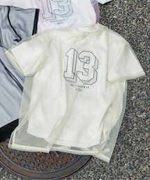 algy | ナンバリング半袖T&チュール半袖Tセット(Tシャツ/カットソー)