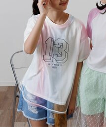 algy | ナンバリング半袖T&チュール半袖Tセット(Tシャツ/カットソー)