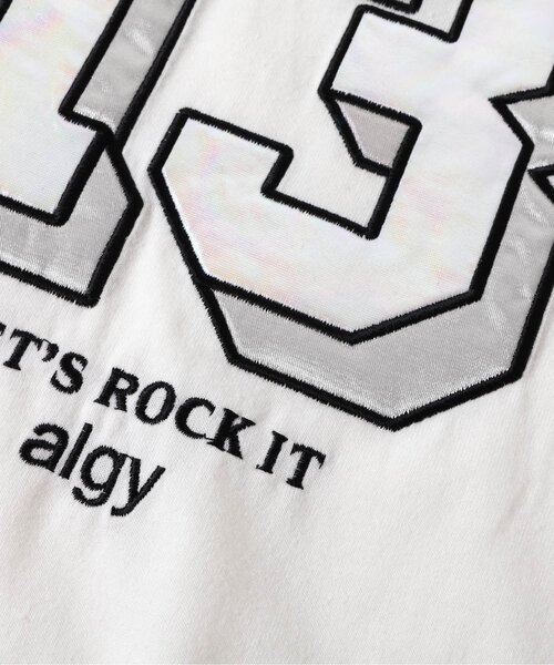 algy（アルジー）の「ナンバリング半袖T&チュール半袖Tセット（Tシャツ/カットソー・キッズ・ブラック/ライム/レインボー・MEDIUM/X-SMALL/XX-SMALL/SMALL）」の10枚目の写真
