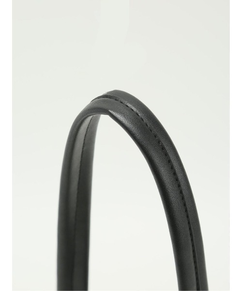 m.f.editorial(エムエフエディトリアル)の「【天巾着マグネット付き】スカーフ付き ワンショルダーバッグ(ショルダーバッグ・レディース・ベージュ/ブラック・FREE)」の15枚目の写真